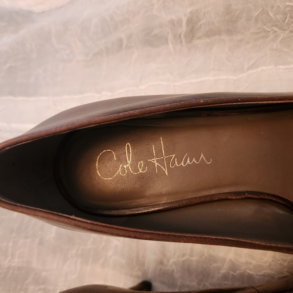 Cole Haan Women's Brown Loafers - Picture 4 of 11